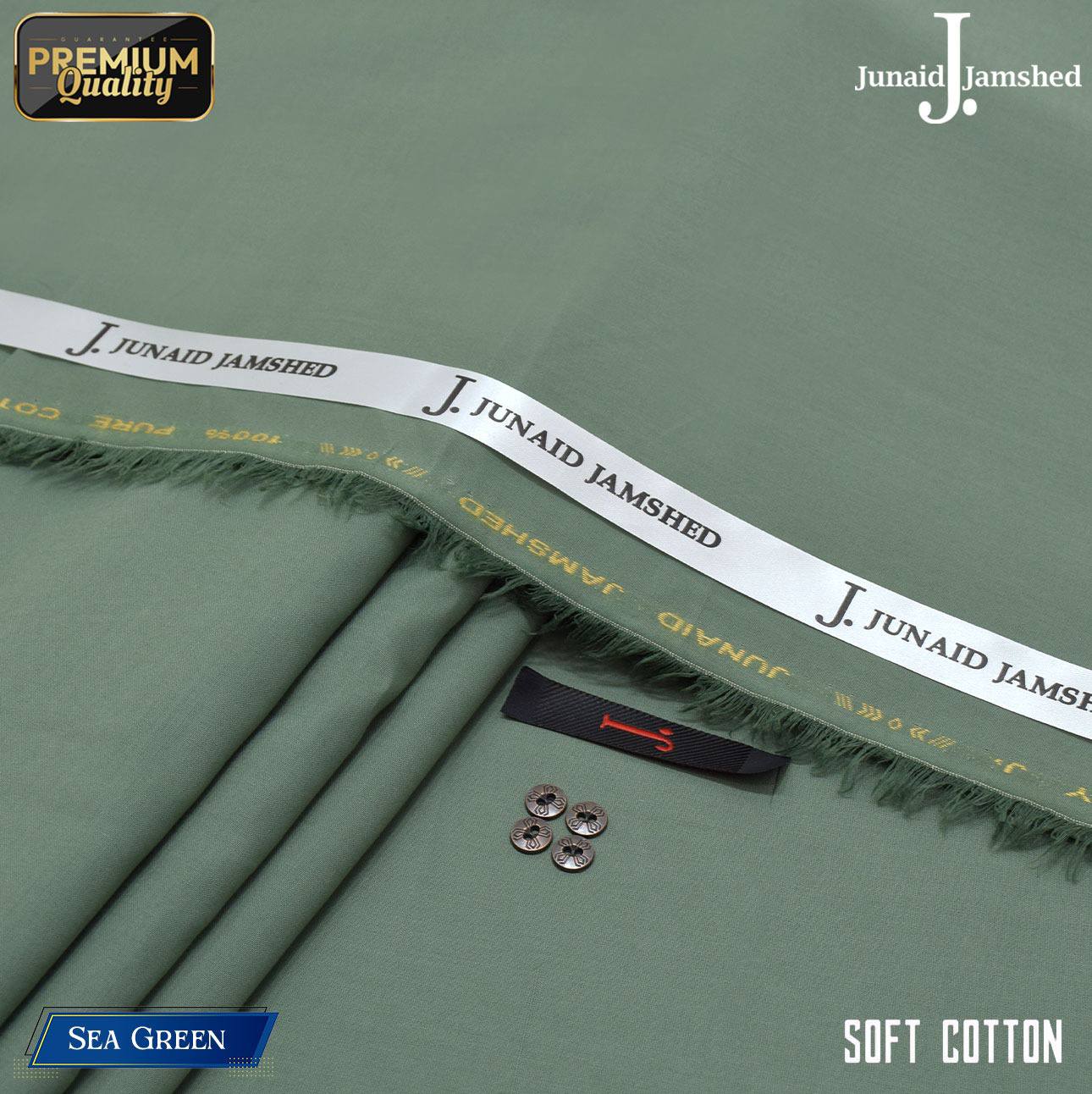 Junaid Jamshed Egyptian Cotton Sea Green