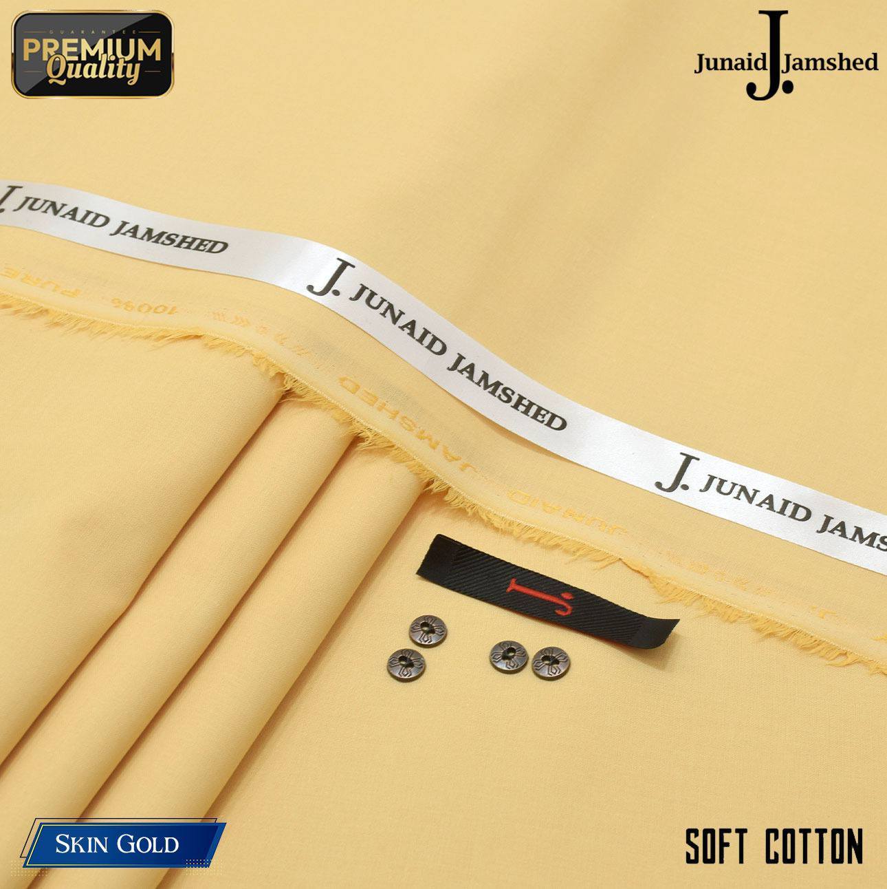 Junaid Jamshed Egyptian Cotton Skin Gold